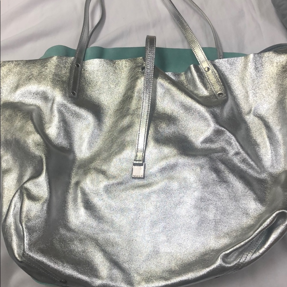 Authentic reversible Tiffany& Co. tote
